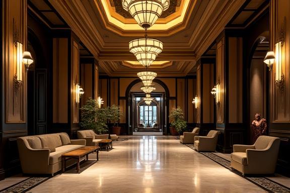 Downtown Renewal Hotel lobby
